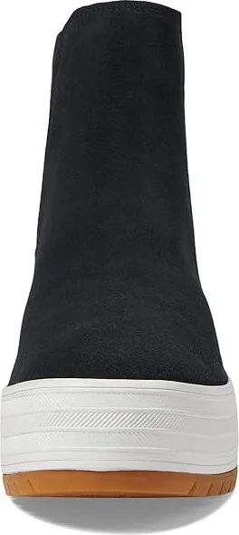 Keds The Platform Chelsea Lug Women's Boots Black Suede : 5 B - Medium, Suede/Synthetic - Image 5
