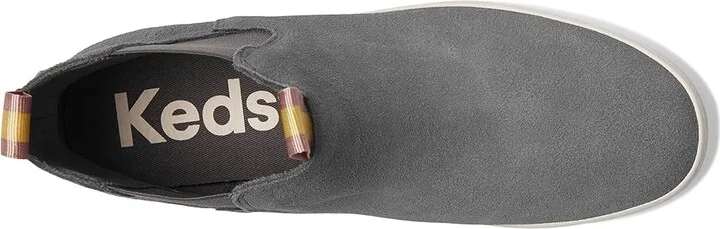 Keds The Platform Chelsea Lug Women's Boots Grey Suede : 8 B - Medium, Suede/Synthetic - Image 2