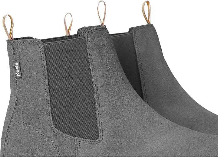 Keds The Platform Chelsea Lug Women's Boots Grey Suede : 8 B - Medium, Suede/Synthetic - Image 7