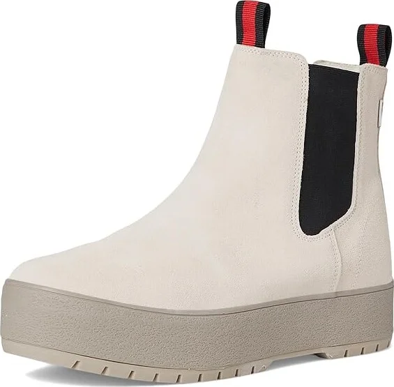 Keds The Platform Chelsea Lug Women's Boots Off-White/Black Suede : 10 B - Medium, Suede/Synthetic - Image 5