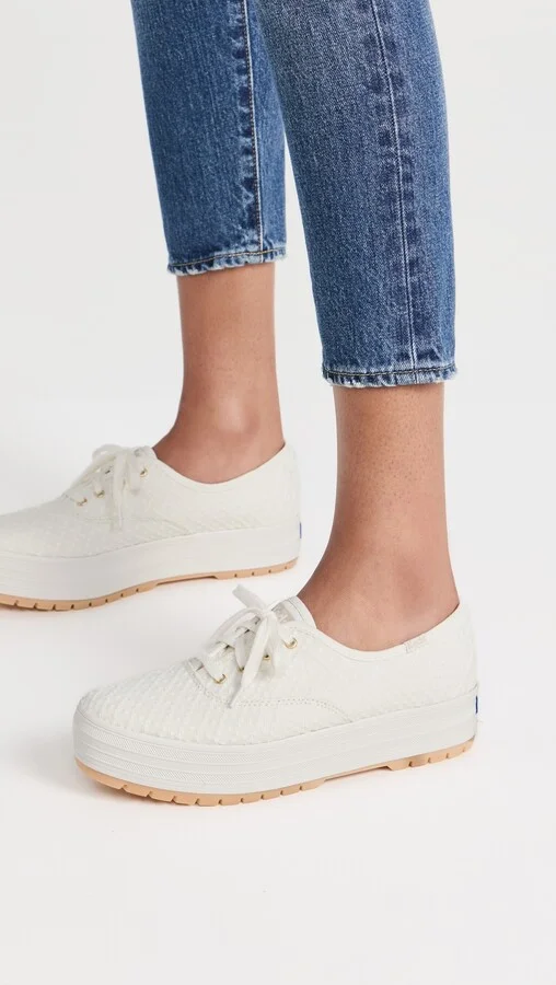 Keds The Platform Lug Eyelet Sneakers - Image 5