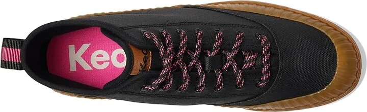 Keds The Platform Mid Lug Weatherized Women's Shoes Black/Gum : 9 B - Medium, Synthetic - Image 2