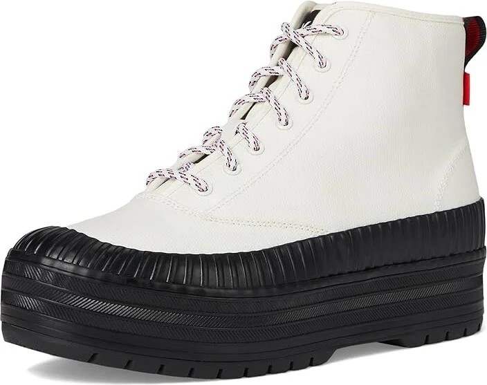Keds The Platform Mid Lug Weatherized Women's Shoes White/Black : 8 B - Medium, Synthetic - Image 5
