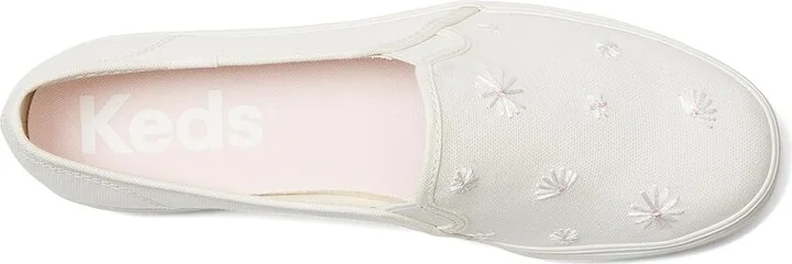 Keds Triple Decker Women's Shoes Snow White Canvas : 7 B - Medium, Textile - Image 2