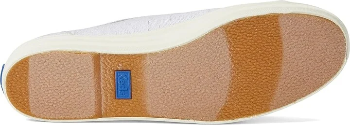 Keds Triple Kick Canvas Women's Shoes Gold Metallic Textile : 7 B - Medium - Image 3
