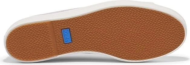 Keds Triple Kick Leather Women's Lace up casual Shoes Mauve Metallic : 7 B - Medium - Image 3