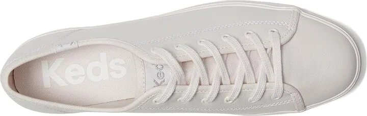 Keds Triple Kick Leather Women's Lace up casual Shoes Pink Pearlized Leather : 6 B - Medium - Image 2