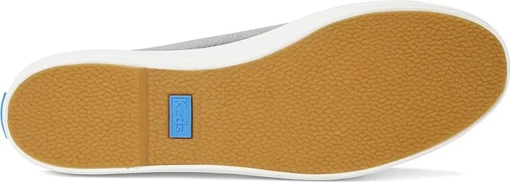 Keds Triple Kick Leather Women's Lace up casual Shoes Silver Metallic Leather : 9.5 B - Medium - Image 3