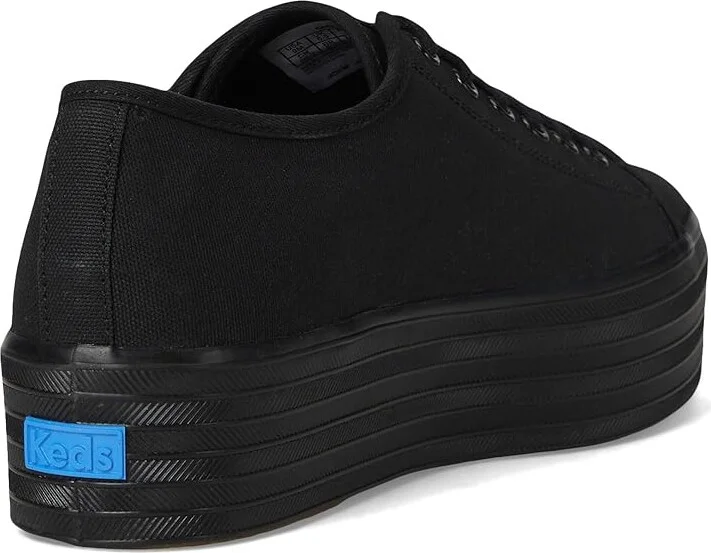 Keds Triple Up Canvas Women's Shoes Black/Black Canvas : 8.5 B - Medium - Image 4
