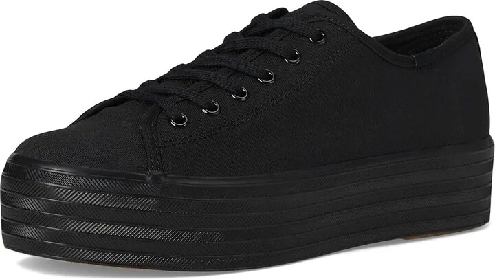 Keds Triple Up Canvas Women's Shoes Black/Black Canvas : 8.5 B - Medium - Image 5