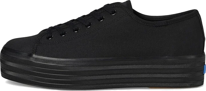 Keds Triple Up Canvas Women's Shoes Black/Black Canvas : 8.5 B - Medium - Image 6