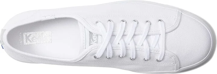 Keds Triple Up Canvas Women's Shoes White : 5 B - Medium - Image 2