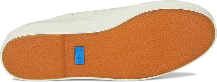 Keds Triple Up Lace Celebrations Women's Shoes Cream Lace : 5 B - Medium, Synthetic - Image 3
