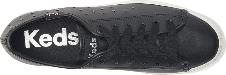 Keds Triple Up Leather Women's Shoes Black Light Up : 10.5 B - Medium - Image 2