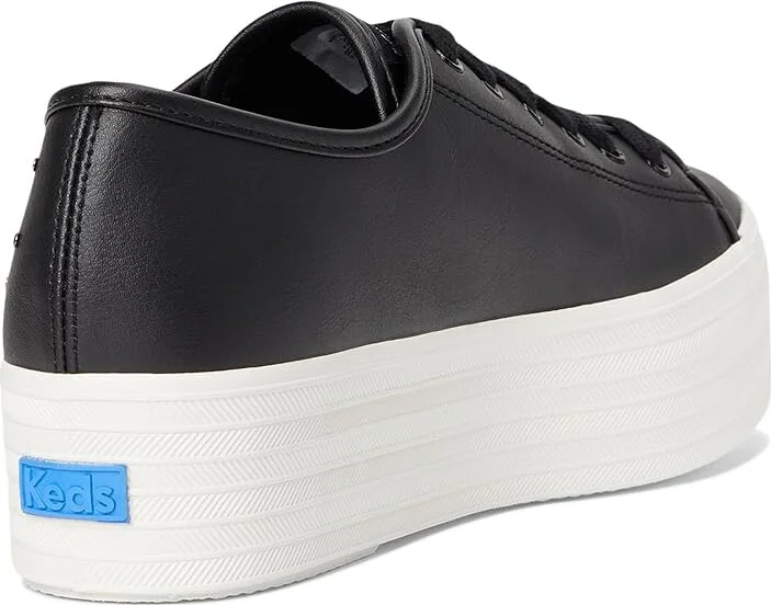 Keds Triple Up Leather Women's Shoes Black Light Up : 10.5 B - Medium - Image 4