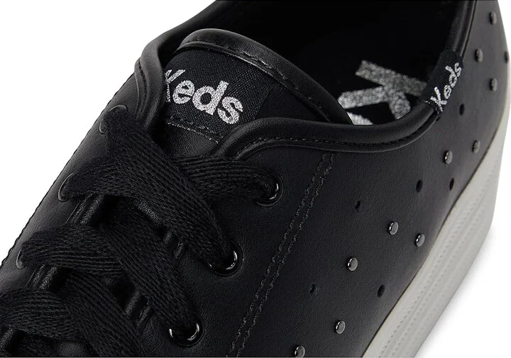 Keds Triple Up Leather Women's Shoes Black Light Up : 10.5 B - Medium - Image 7