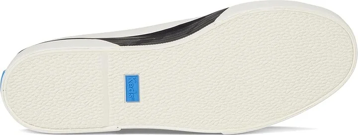 Keds Triple Up Leather Women's Shoes White/Black Bumper Foxing Stripe : 6.5 B - Medium - Image 3
