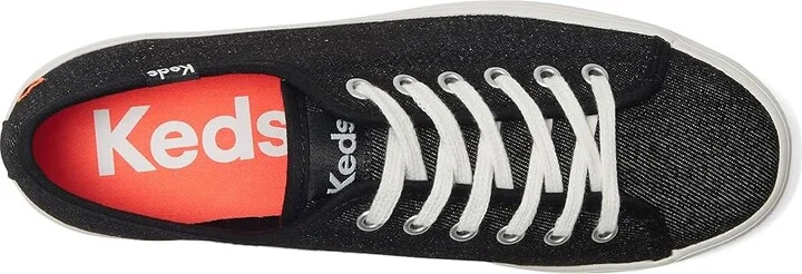 Keds Triple Up Washed Denim Women's Shoes Black Denim : 6.5 B - Medium, Synthetic - Image 2