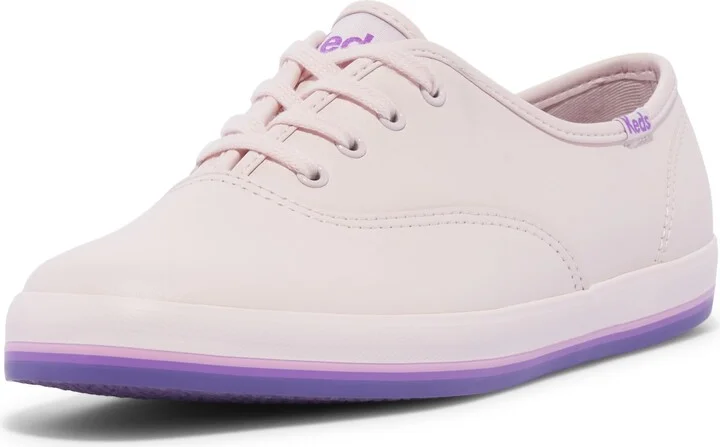 Keds Women's Champion Leather Lace Up Sneaker