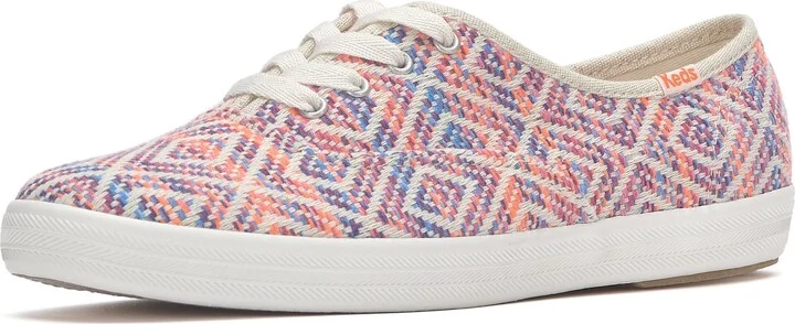 Multi Diamond Neon Woven