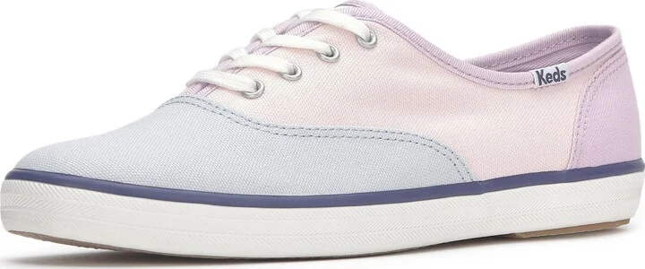 Pink/Blue/Lilac Colorblock Canvas