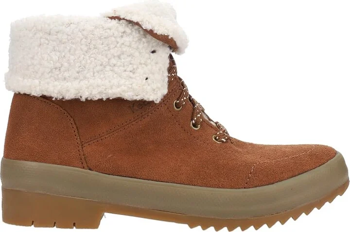 Keds Women's Core Camp Boot II Suede + Sherpa Ankle