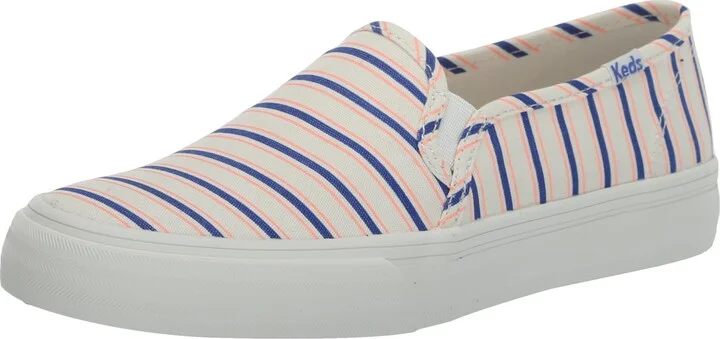 White/Blue Stripe