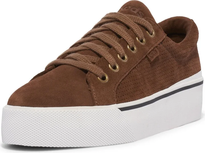 Brown Perf Suede