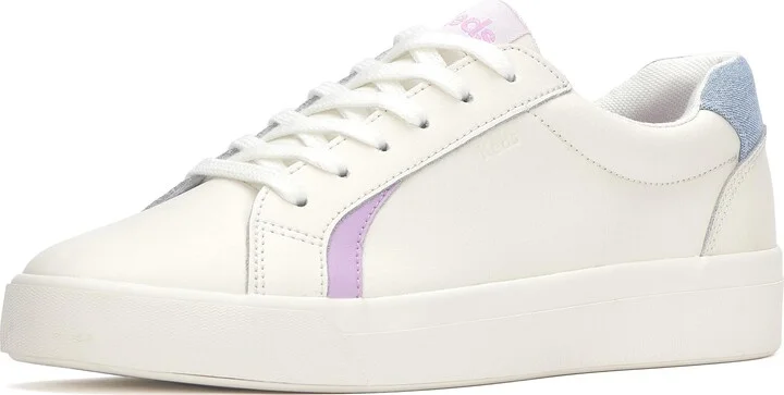 Snow White/Denim Leather