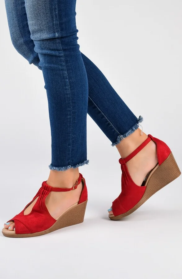 Kedzie Wedge Sandal - Wide Width - Image 7