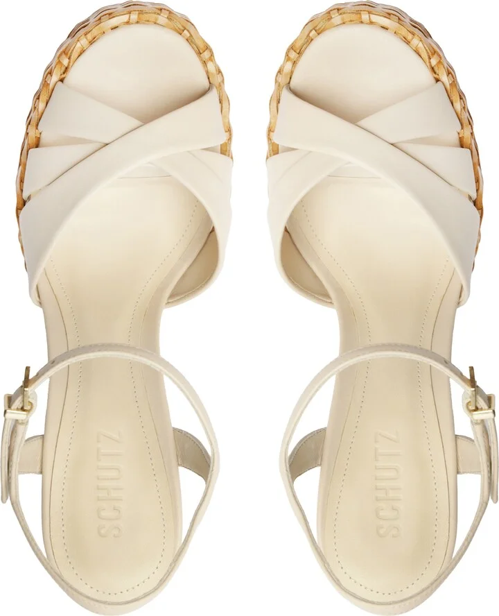 Keefa Woven Platform Sandal - Image 9