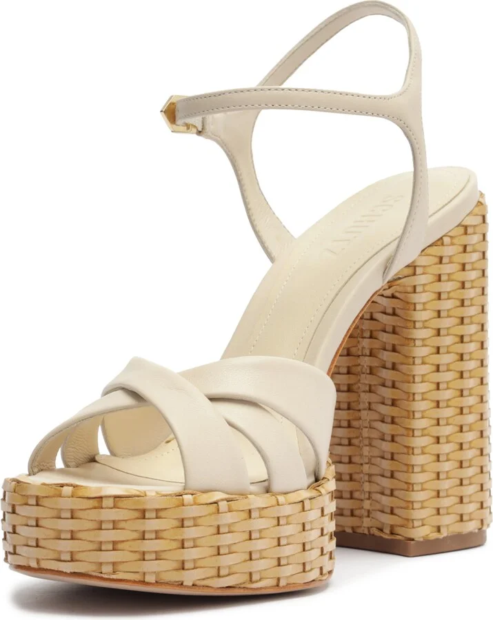Keefa Woven Platform Sandal - Image 10