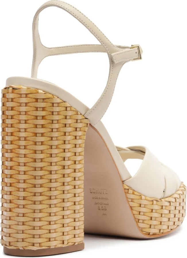 Keefa Woven Platform Sandal - Image 11