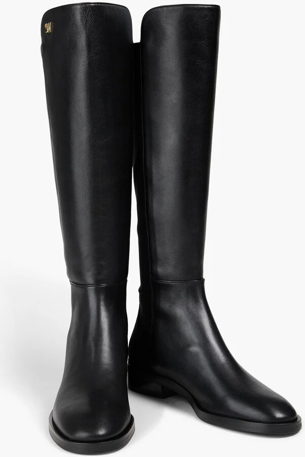 Keelan City microstretch and leather knee boots - Image 2