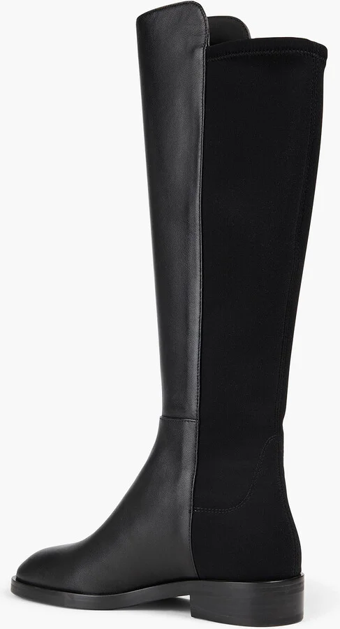 Keelan City microstretch and leather knee boots - Image 3