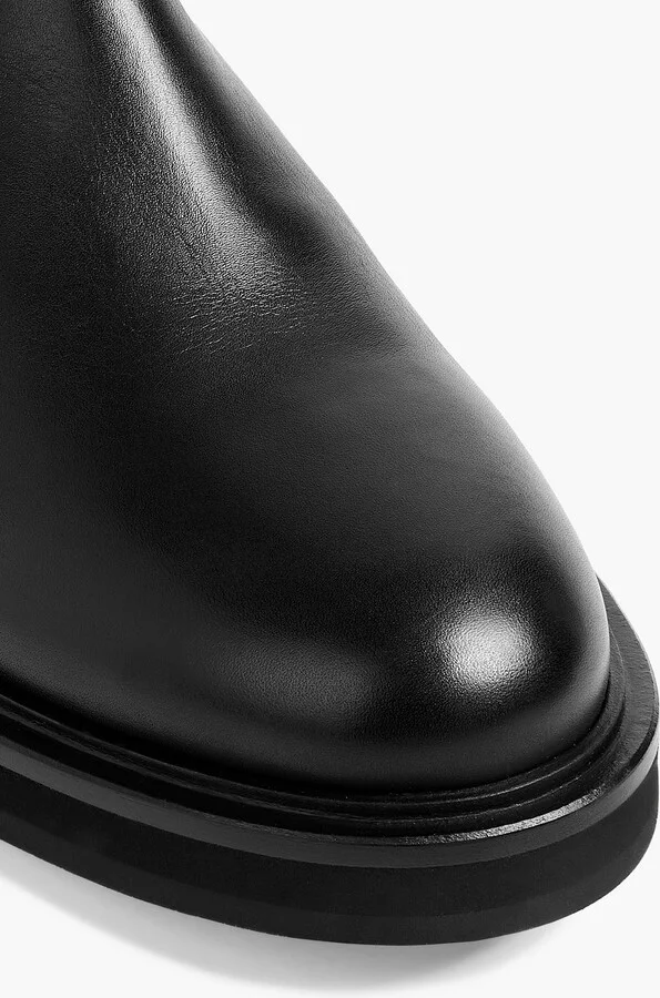 Keelan microstretch and leather over-the-knee boots - Image 5