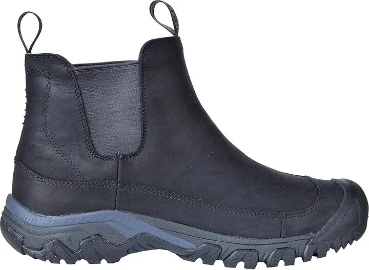 KEEN Anchorage Boot III Waterproof Men's Boots Black/Raven : 9 D - Medium, Leather - Image 7