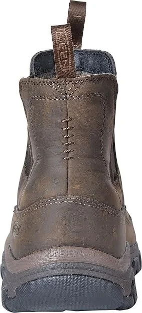 KEEN Anchorage Boot III Waterproof Men's Boots Dark Earth/Mulch : 9.5 D - Medium, Leather - Image 5