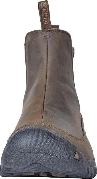 KEEN Anchorage Boot III Waterproof Men's Boots Dark Earth/Mulch : 9.5 D - Medium, Leather - Image 6