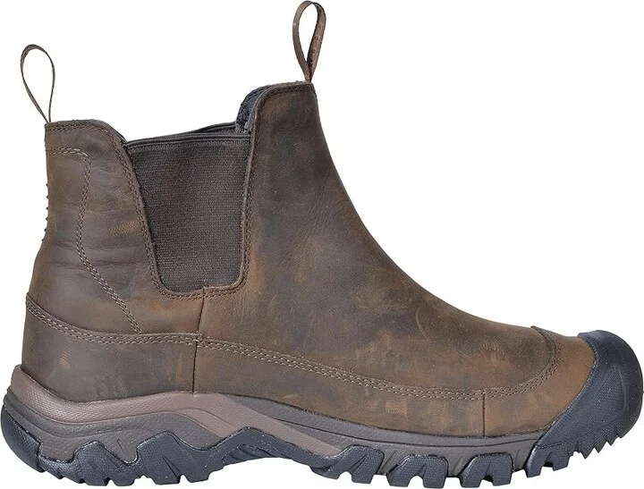 KEEN Anchorage Boot III Waterproof Men's Boots Dark Earth/Mulch : 9.5 D - Medium, Leather - Image 8