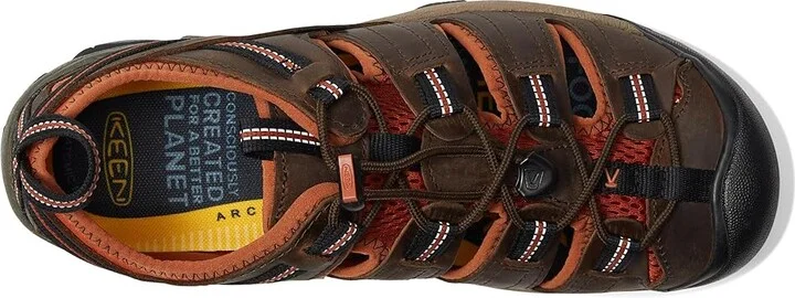 KEEN Arroyo II Men's Hiking Shoes Black Olive/Bombay : 7.5 D - Medium, Leather/Textile - Image 3