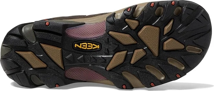 KEEN Arroyo II Men's Hiking Shoes Black Olive/Bombay : 7.5 D - Medium, Leather/Textile - Image 4
