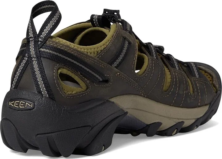KEEN Arroyo II Men's Hiking Shoes Canteen/Black : 9.5 D - Medium, Leather/Textile - Image 4