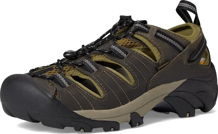 KEEN Arroyo II Men's Hiking Shoes Canteen/Black : 9.5 D - Medium, Leather/Textile - Image 5