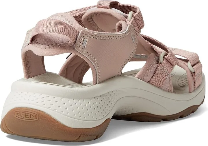 KEEN Astoria West Open Toe Women's Shoes Fawn/Silver Birch : 6.5 B - Medium, Synthetic - Image 4