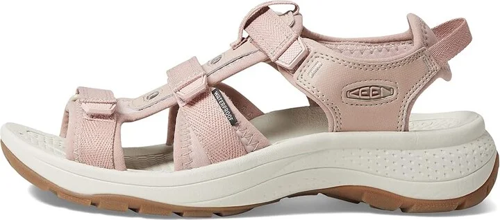 KEEN Astoria West Open Toe Women's Shoes Fawn/Silver Birch : 6.5 B - Medium, Synthetic - Image 5