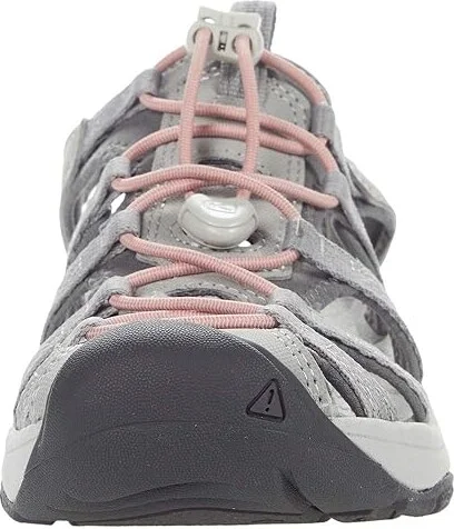 KEEN Astoria West Sandal Women's Shoes Gray/Coral : 9.5 B - Medium, Textile - Image 5