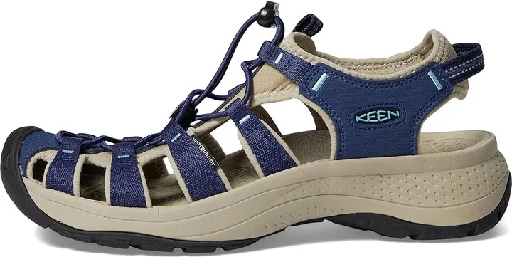 KEEN Astoria West Sandal Women's Shoes Naval Academy/Reef Waters : 9.5 B - Medium, Textile - Image 5