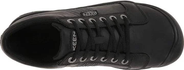 KEEN Austin Men's Shoes Black : 7 D - Medium, Leather - Image 2