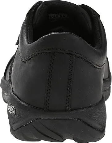 KEEN Austin Men's Shoes Black : 7 D - Medium, Leather - Image 4